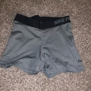 Gray Nike Pros
